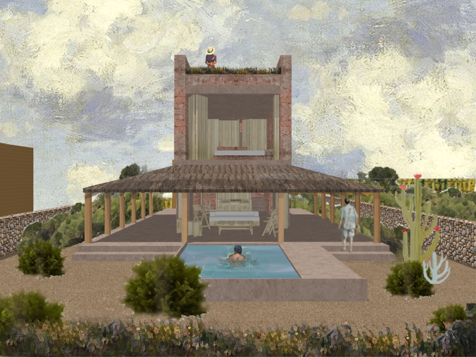 La Ventana Vista Frontal